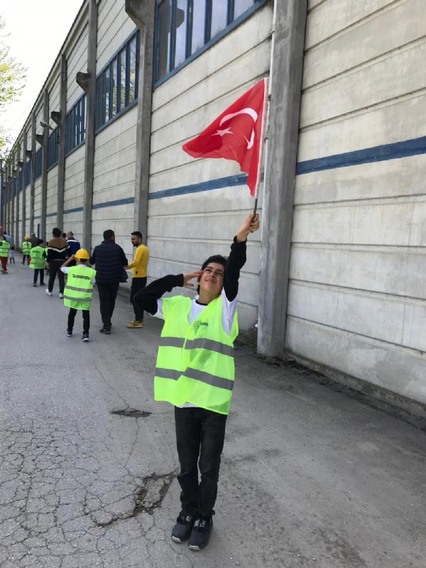  23 Nisanı çocuklarımızla kutladık