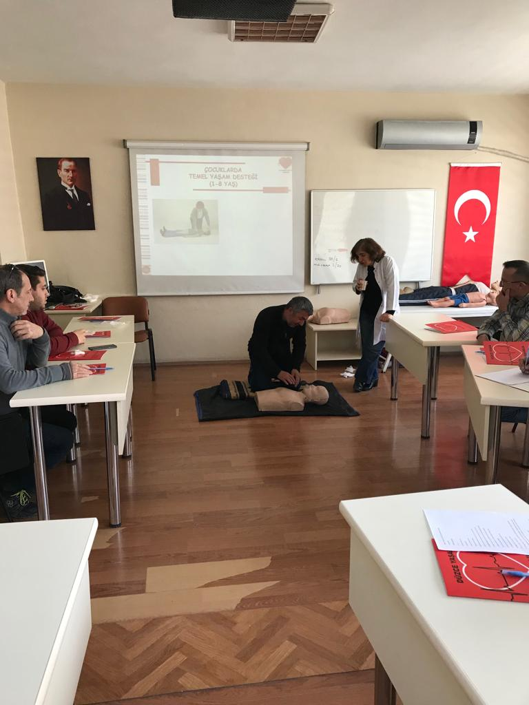  İlkyardım eğitimlerimizi güncelledik