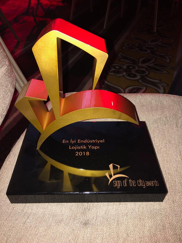  En iyi endüstriyel bina ödülünü aldık