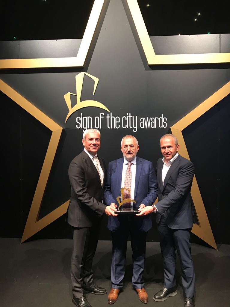  En iyi endüstriyel bina ödülünü aldık