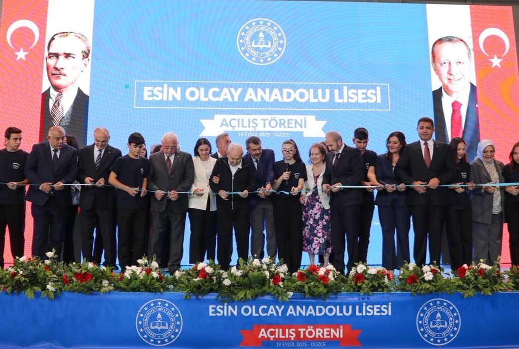 ESİN OLCAY ANADOLU LİSESİ AÇILDI
