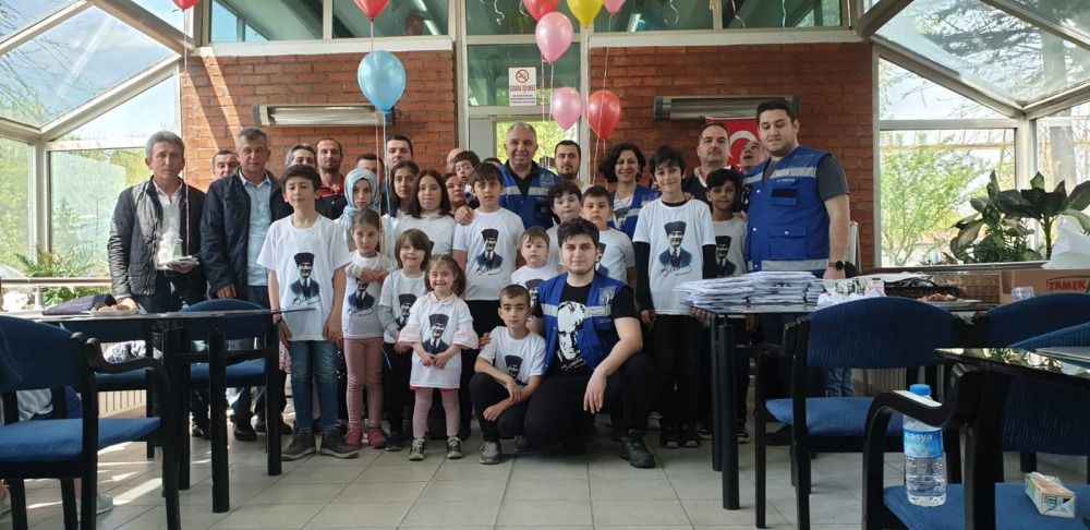  23 Nisanı çocuklarımızla kutladık