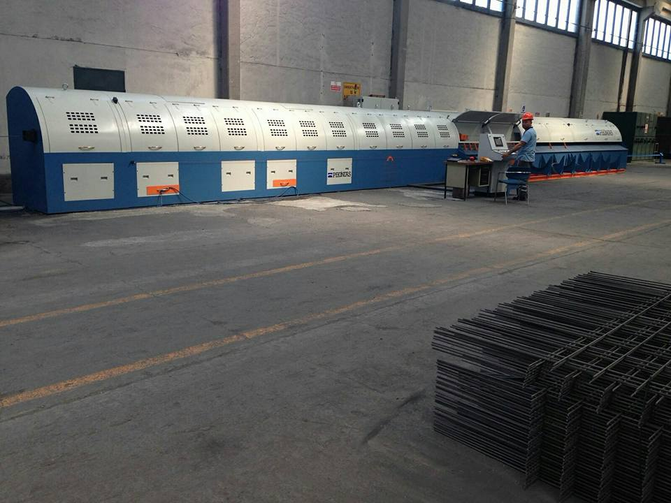  Çelik hasır üretim hattımız yenilendi